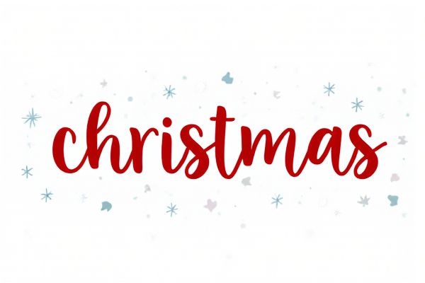 Random Word Generator for Christmas Pictionary Game